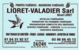 carte de visite lioret valadier